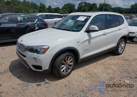 2017 BMW X3 Sdrive28I from USA, damaged, VIN 5UXWZ7C38H0X43174